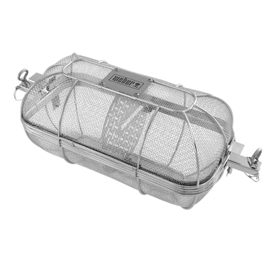 Weber CRAFTED Drehspießkorb - aus feinem Drahtgewebe verwendbar ab Weber Q 200-/2000-Serie