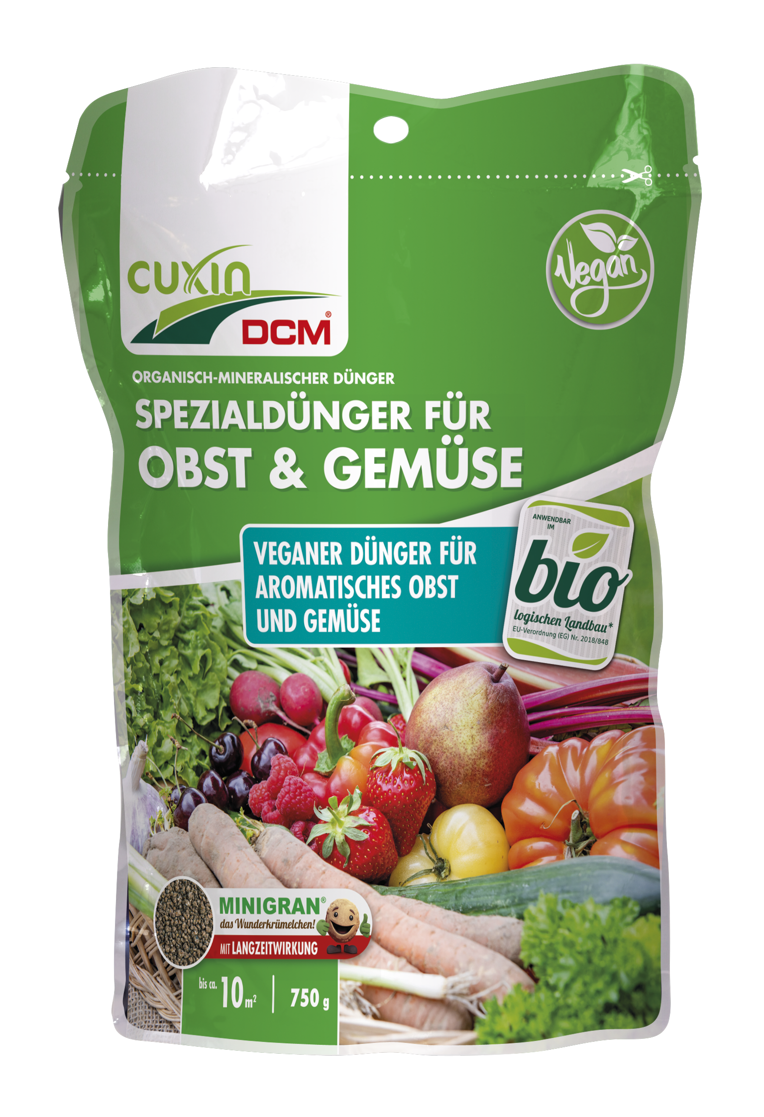 CUXIN DCM Spezialdnger fr Obst & Gemse 750g | meingartencenter24.de -  Garten Online Shop & Weber Grill Store
