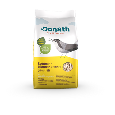 Donath Ganzjahres-Vogelfutter Sonnenblumenkerne geschält 9kg