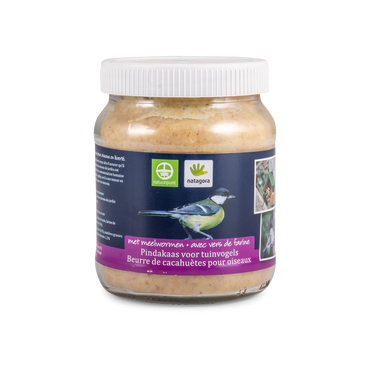 CJ Wildlife Erdnussbutter für Gartenvögel mit Mehlwürmern 330g