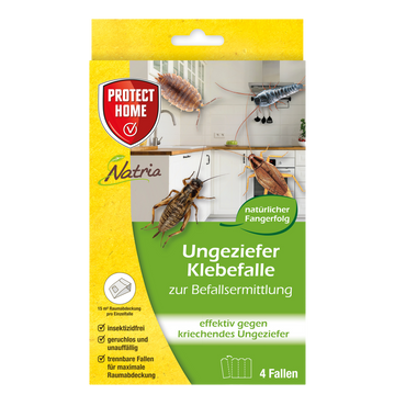 Protect Home Natria Ungeziefer Klebefalle 4 Stück
