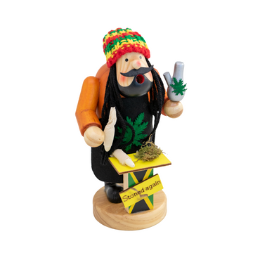 Räuchermann groß Cannabis ca. 18 cm (sortiert)