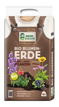 Naturbursche Bio Blumenerde 15l