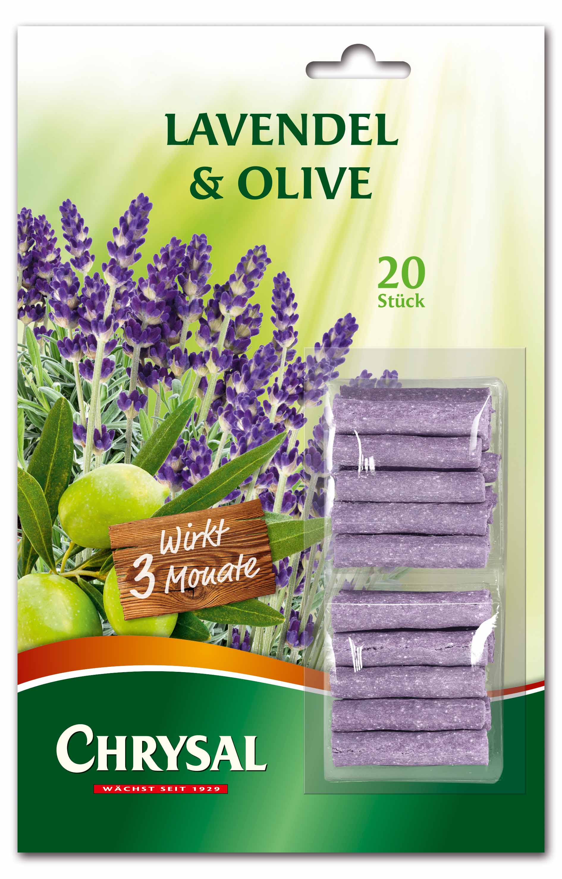 Chrysal Lavendel & Olive Dngerstbchen 20 Stck | meingartencenter24.de -  Garten Online Shop & Weber Grill Store