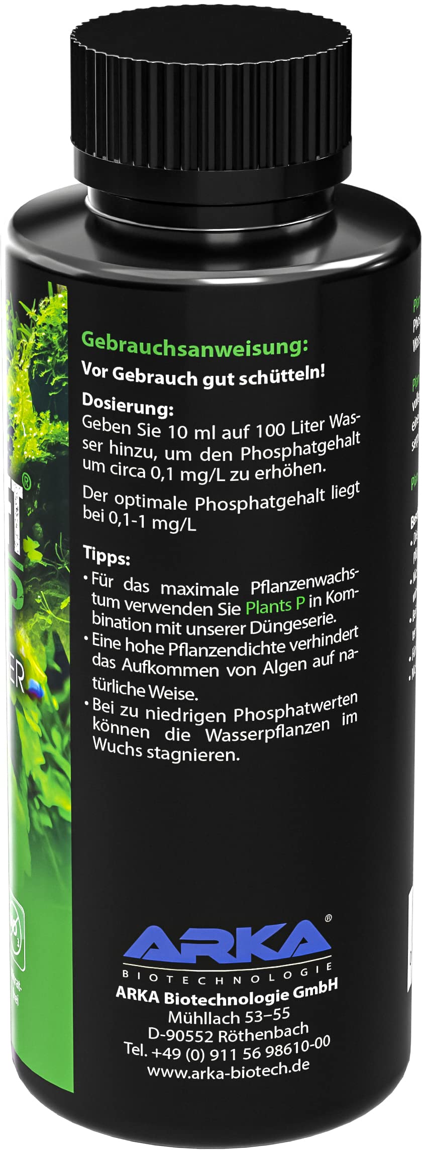ARKA Plants P - flssiger Phosphor Dnger fr Pflanzen 118ml |  meingartencenter24.de - Garten Online Shop & Weber Grill Store