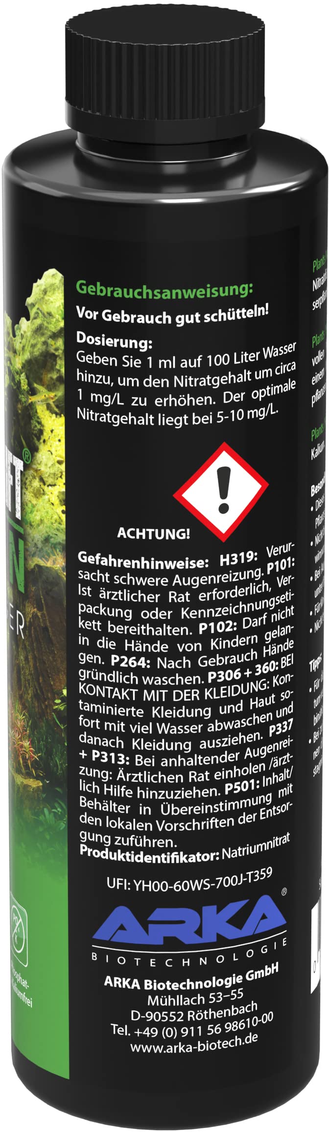 ARKA Plants N - flssiger Stickstoff Dnger fr Pflanzen 236ml |  meingartencenter24.de - Garten Online Shop & Weber Grill Store