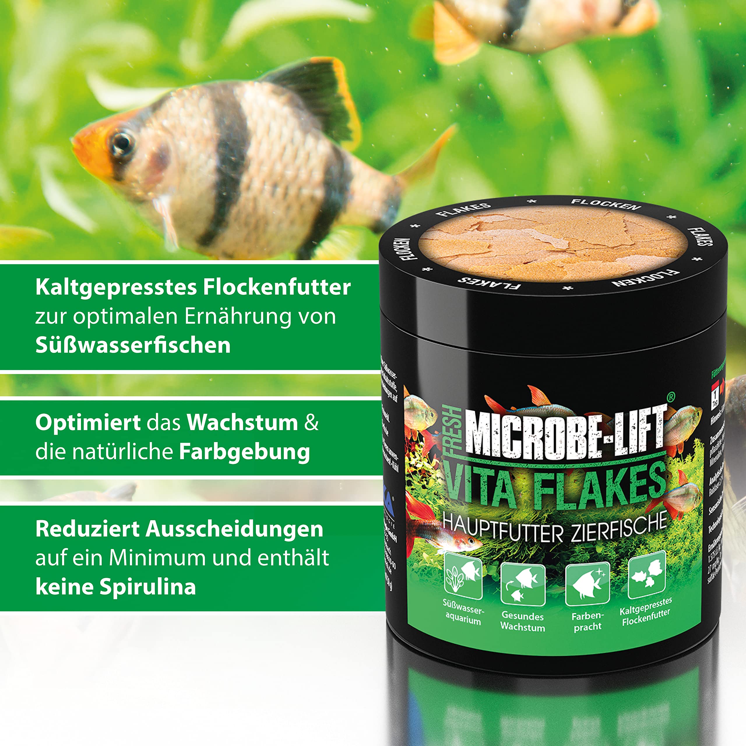 Flockenfutter Easy Life Goldfische Flocken Hauptfutter Für | HORNBACH