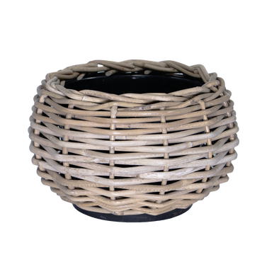 mgc24 Drypot Rattan rund Ø29x19cm
