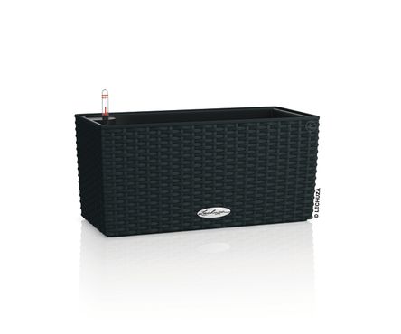 LECHUZA BALCONERA Cottage 40 Komplettset graphitschwarz