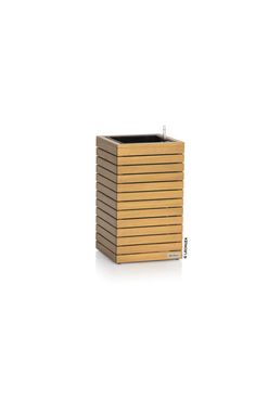 LECHUZA PALO Natural Wood 35 high Komplettset Eukalyptusholz