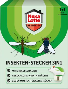 Nexa-Lotte Insektenstecker 3in1 1Stück + 35ml