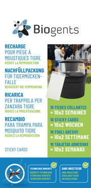 Biogents Sticky Cards (Nachfüllpackung BG-Gat) 10 Stück