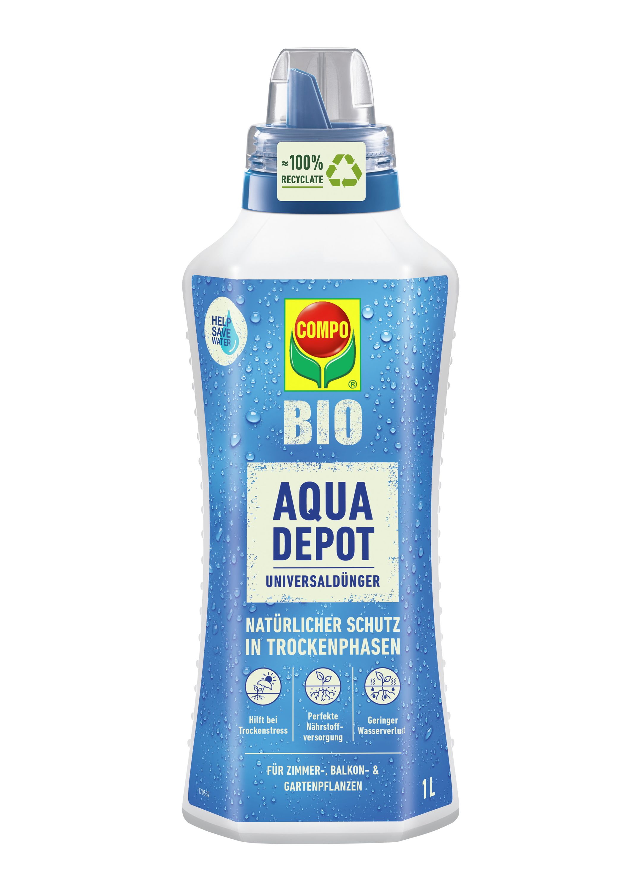 COMPO BIO AQUA DEPOT Universaldnger 1l | meingartencenter24.de - Garten  Online Shop & Weber Grill Store