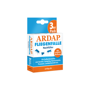 ARDAP Fliegenfalle Nachfüller 3er Pack