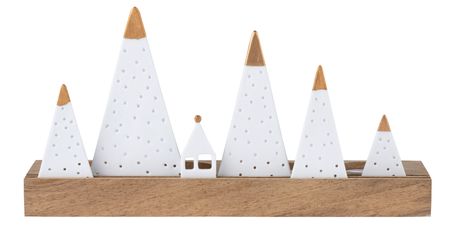 räder Lichtobjekt Berge (25x7x13,5cm)