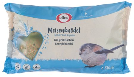 elles Meisenknödel mit Netz 6 Stück