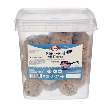 elles Meisenknödel ohne Netz mit Beeren 30 Stück
