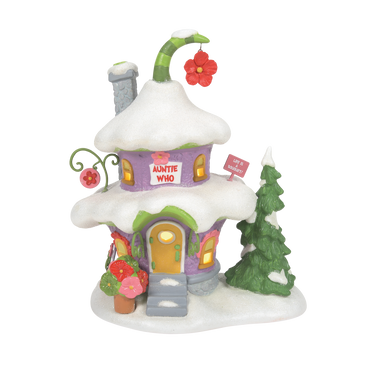 The Grinch Village by Department 56 - Auntie Who's House
