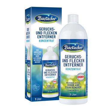 Bactador Geruchs- und Fleckenentferner Konzentrat 1 Liter