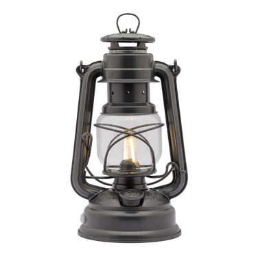 Feuerhand LED Laterne Baby Special 276 Metallgrau Glitzer