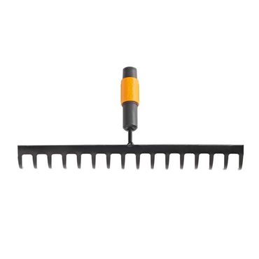 Fiskars QuikFit Rechen, 16 Zinken