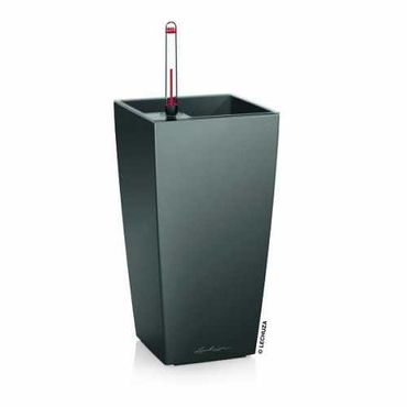 LECHUZA MAXI-CUBI Komplettset anthrazit metallic