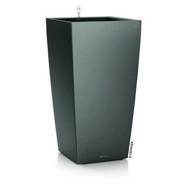 LECHUZA CUBICO Premium 40 Komplettset anthrazit metallic