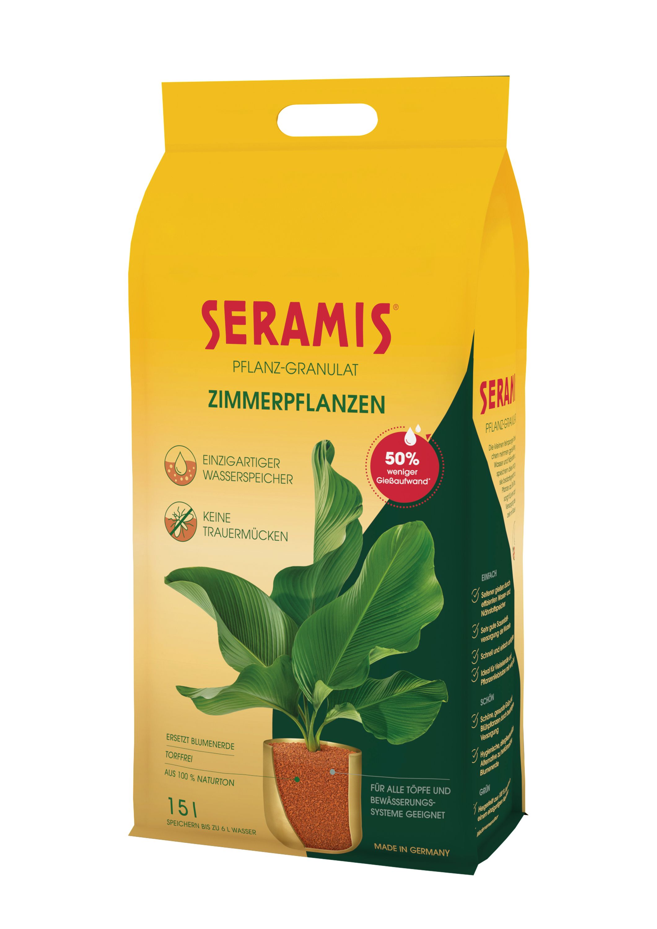 Seramis Pflanz-Granulat fr Zimmerpflanzen 15l | meingartencenter24.de -  Garten Online Shop & Weber Grill Store