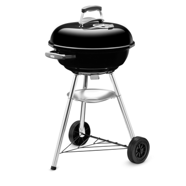 Weber Compact Kettle Ø 47cm Holzkohlegrill Black