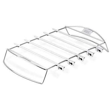Weber Schaschlik-Set 5 Spieße mit Gestell aus Edelstahl