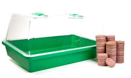 mgc24 Zimmergewächshaus Set GreenHouse + 50 Quelltabs