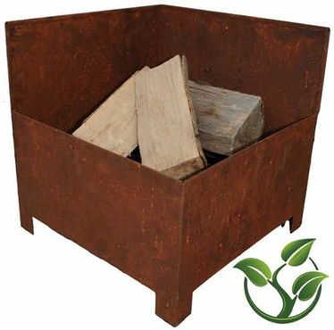 mgc24 Feuerkorb eckig 38x38x38cm