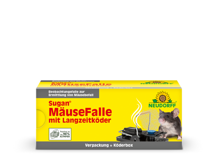 Neudorff Sugan MäuseFalle mit Langzeitköder