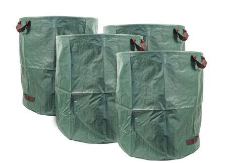 mgc24 Gartensack 272 Liter aus robustem Polypropylen Gewebe 150 g/m² | 4er-Set