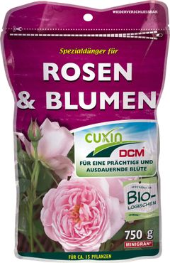 CUXIN DCM Spezialdünger für Rosen und Blumen 750g