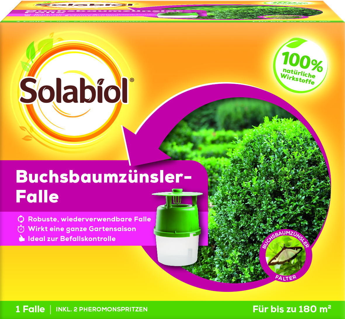 Neudorff Neudomon Buchsbaumzünsler-Falle – Pheromonfalle Zur Schädlingsbekämpfung