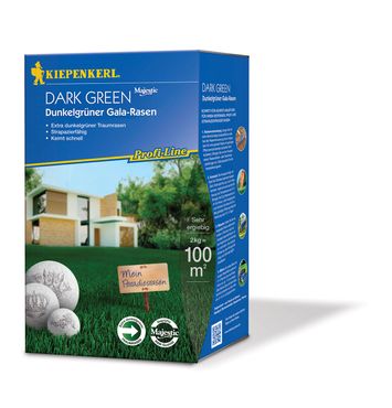 Kiepenkerl Profi Line Dark Green Dunkelgrüner Gala-Rasen 2kg
