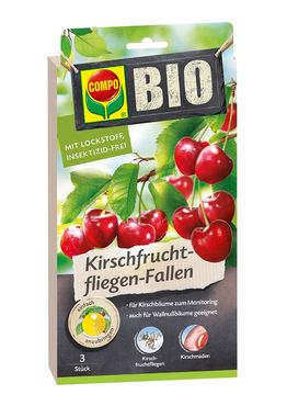 COMPO BIO Kirschfruchtfliegen-Fallen 3 Stück